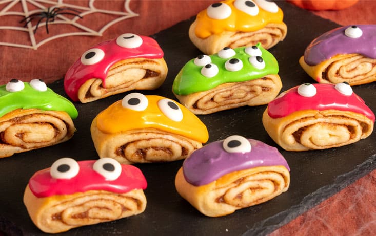 Colourful Gifflar Monsters - Recipes | Pågen