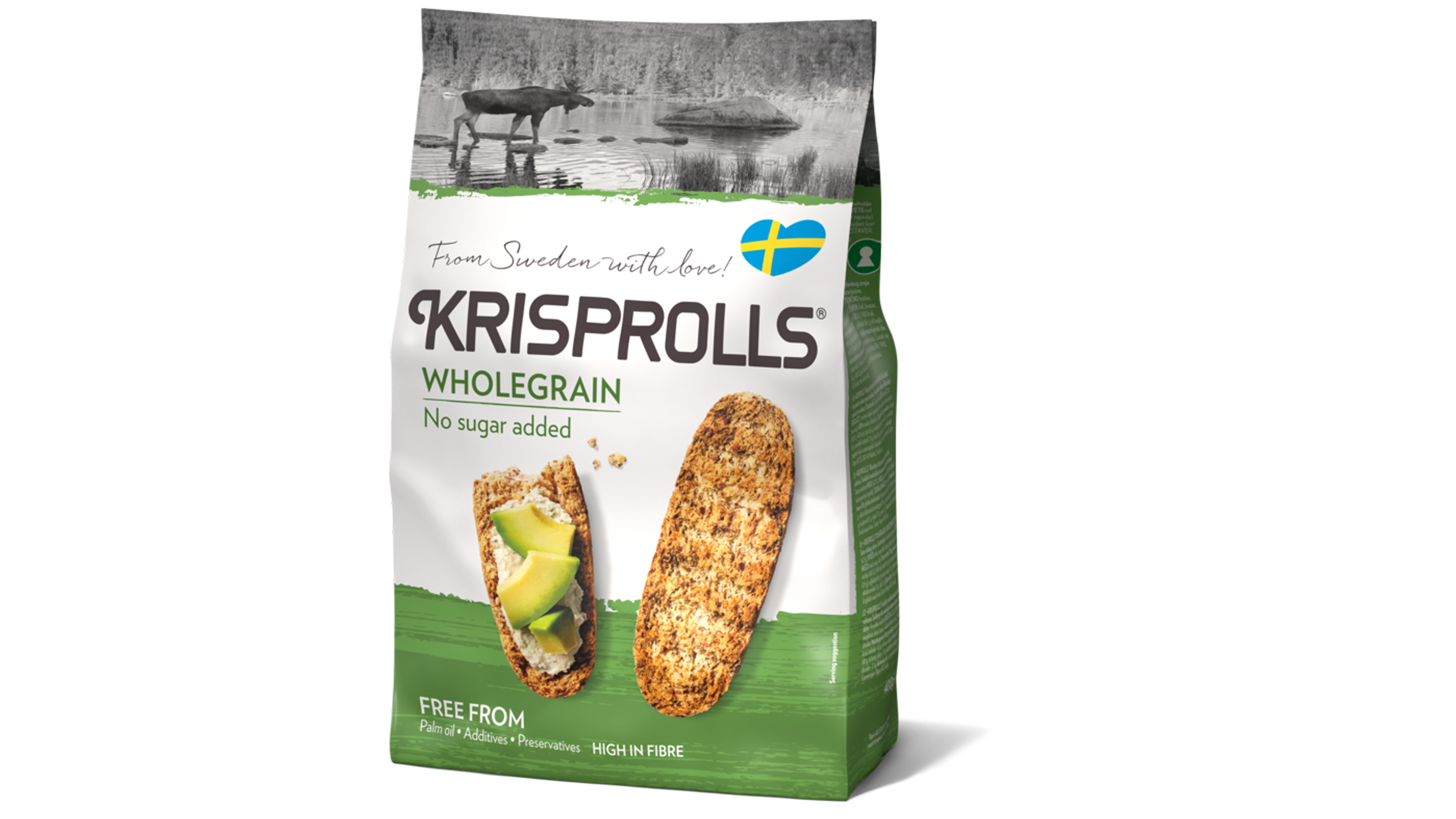 Krisprolls Wholegrain no sugar added