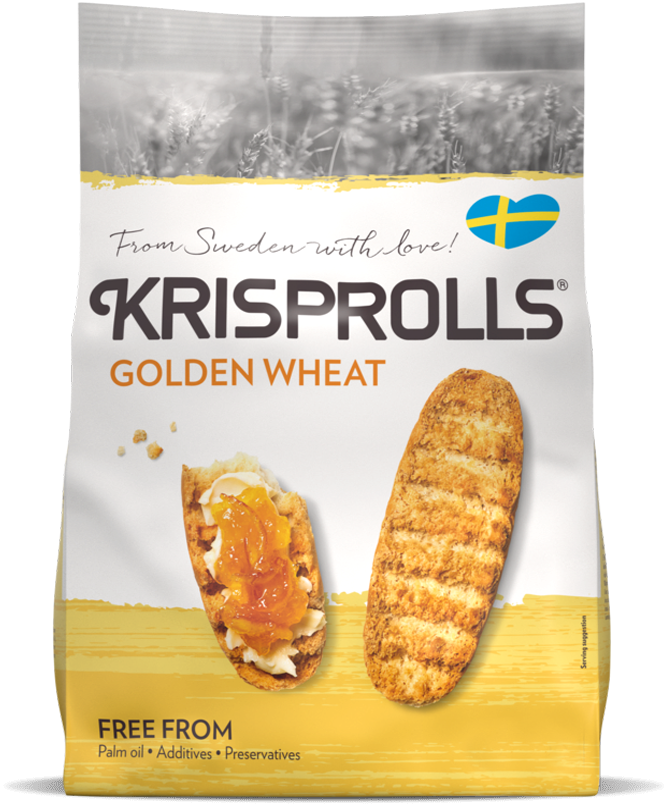 Krisprolls Golden Wheat